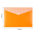 Comix supplier a4 button document envelope plastic folder for sale
